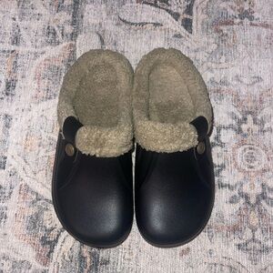 Beslip Fur Lined Clog Slipper